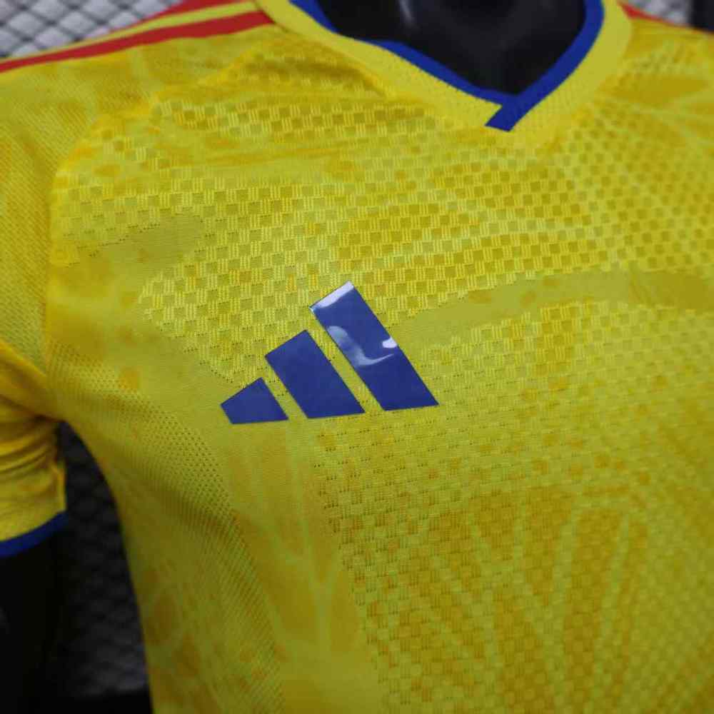 2026 Colombia Home World Cup Jersey Player Version