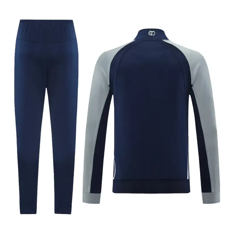 2025-26 Real Madrid Training Tracksuit Kit(Jacket+Pants) 06 Navy