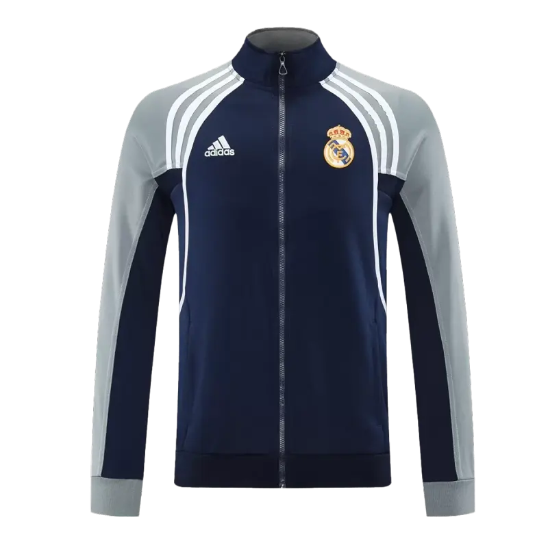 2025-26 Real Madrid Training Tracksuit Kit(Jacket+Pants) 06 Navy