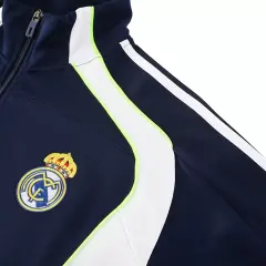 2025-26 Real Madrid Training Tracksuit Kit(Jacket+Pants) 03 Navy