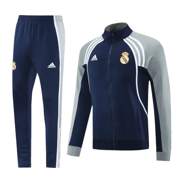 2025-26 Real Madrid Training Tracksuit Kit(Jacket+Pants) 06 Navy