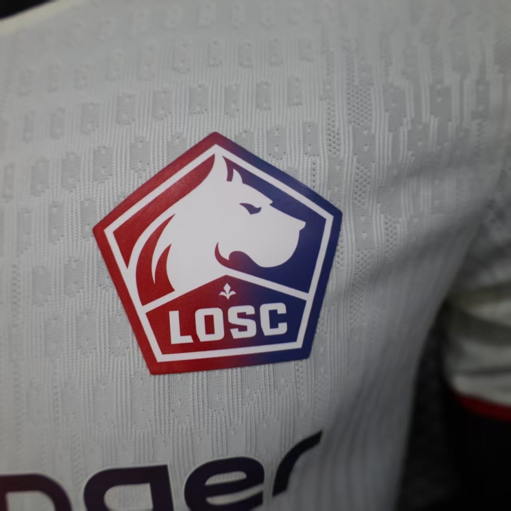 25-26  Lille OSC Home Soccer Jerseys Player Version