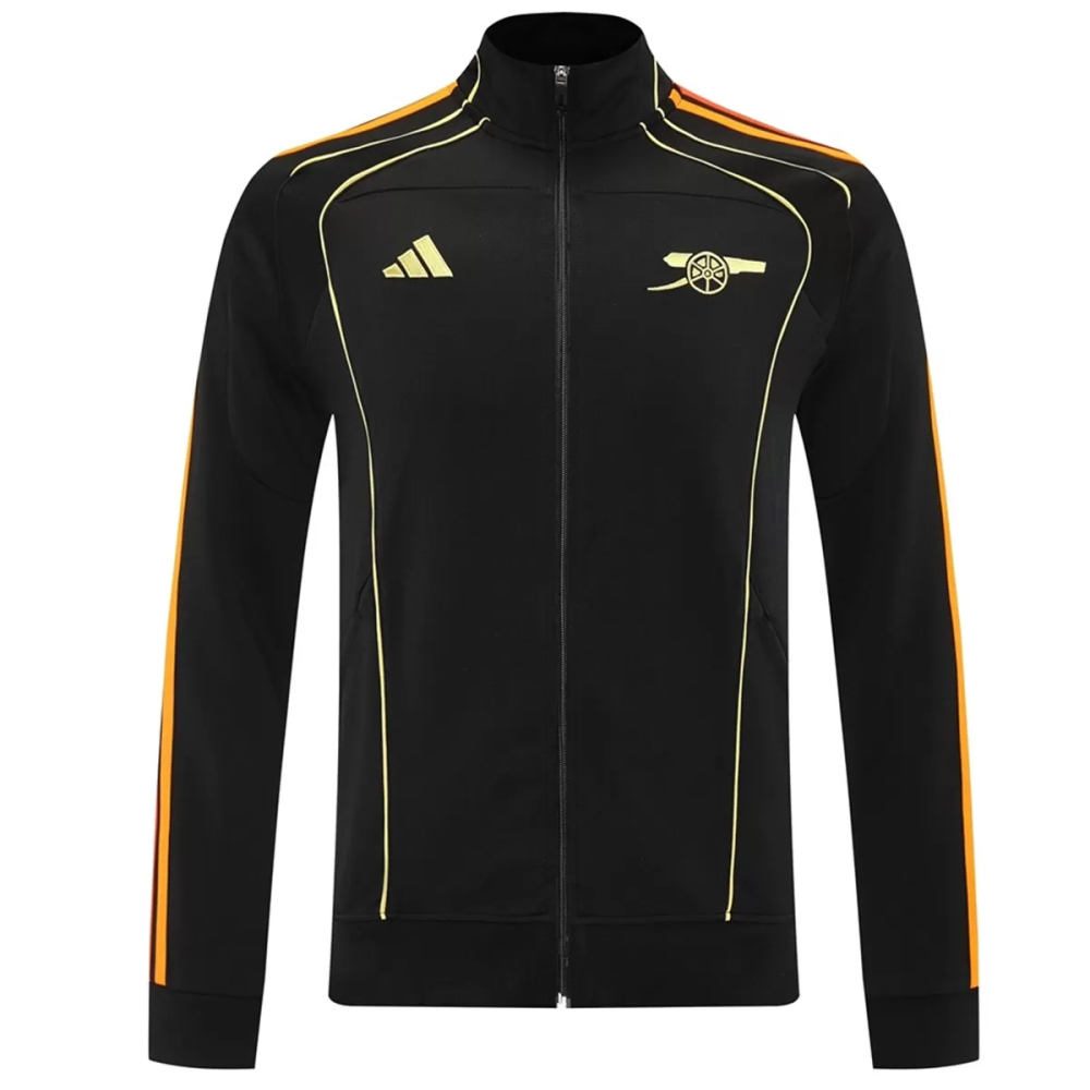 25-26 Arsenal Training Tracksuit Kit(Jacket+Pants) Black