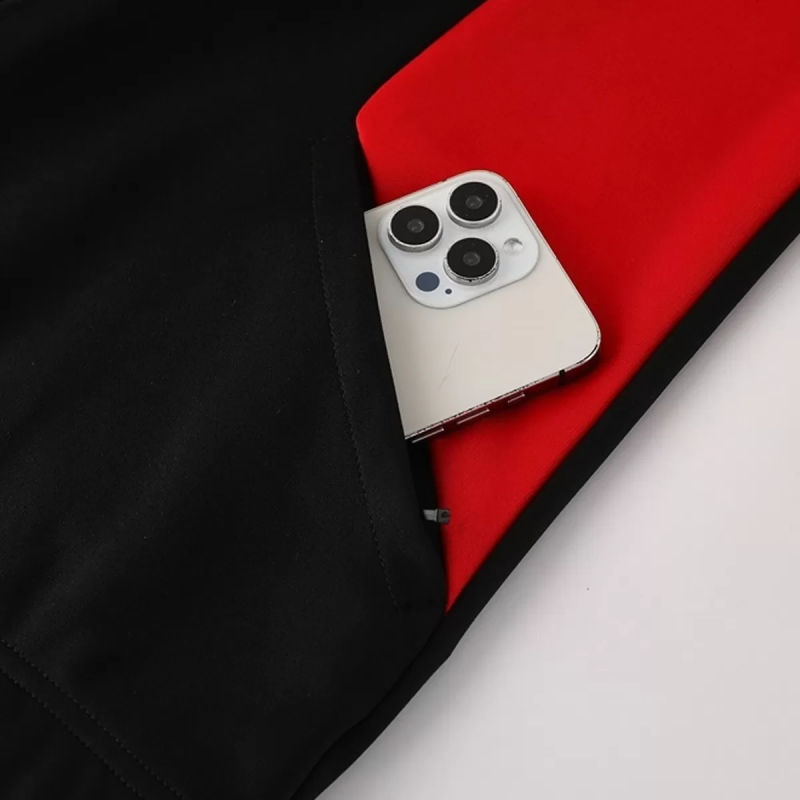 25-26 AC Milan Training Tracksuit Kit(Jacket+Pants) Black