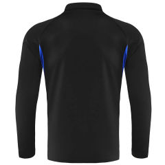 25-26 Manchester United 1/4 Zipper Sweat Kit(Top+Pants) Black