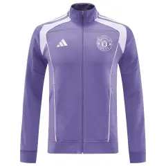 25-26 Manchester United Training Tracksuit Kit(Jacket+Pants) Purple