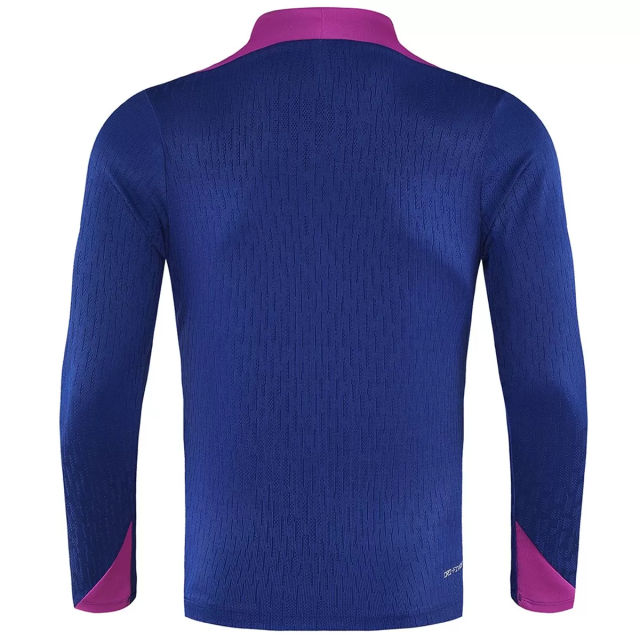 25-26 Barcelona 1/4 Zipper Sweat Kit(Top+Pants) Navy