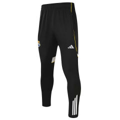 25-26 Real Madrid 1/4 Zipper Sweat Kit(Top+Pants) Black