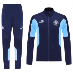 25-26 Manchester City Training Tracksuit Kit(Jacket+Pants) Navy