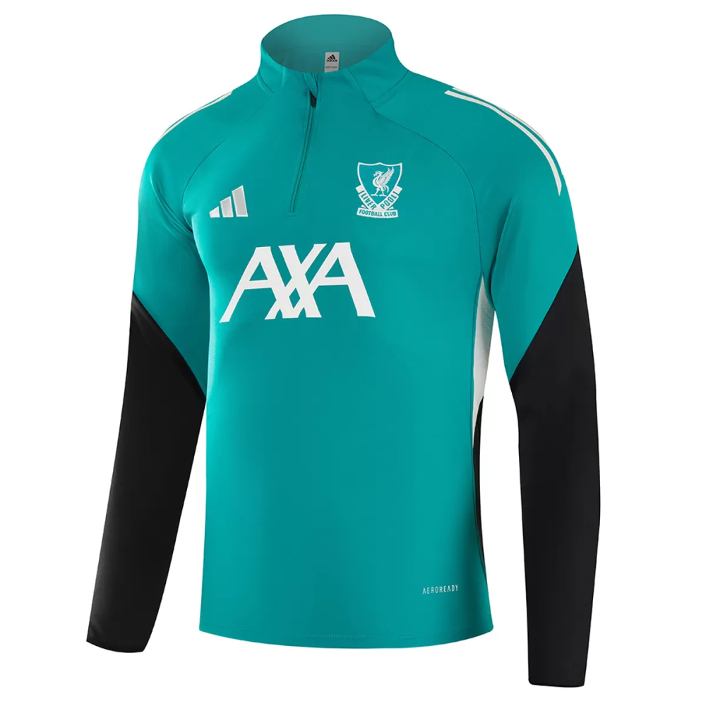 25-26 Liverpool 1/4 Zipper Sweat Kit(Top+Pants) Green