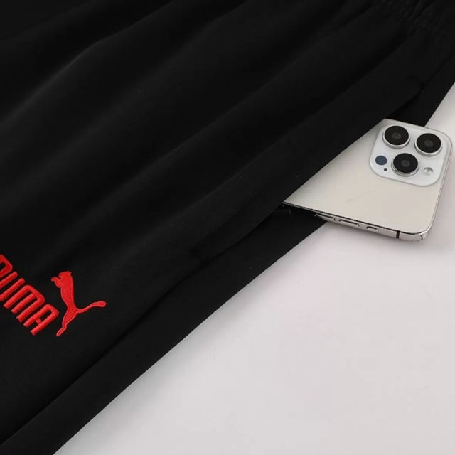 25-26 AC Milan Training Tracksuit Kit(Jacket+Pants) Black