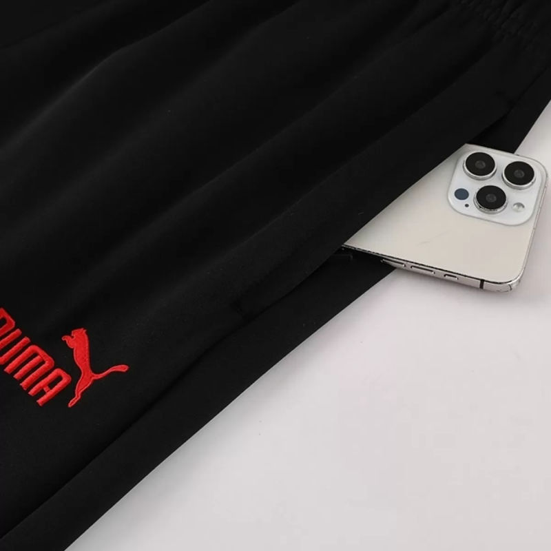 25-26 AC Milan Training Tracksuit Kit(Jacket+Pants) Black