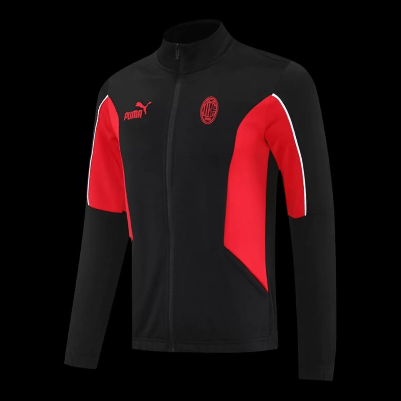 25-26 AC Milan Training Tracksuit Kit(Jacket+Pants) Black