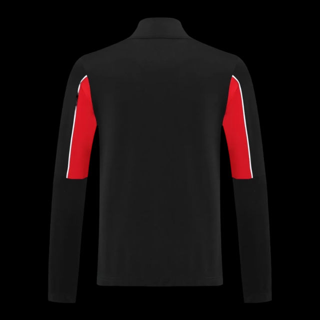25-26 AC Milan Training Tracksuit Kit(Jacket+Pants) Black