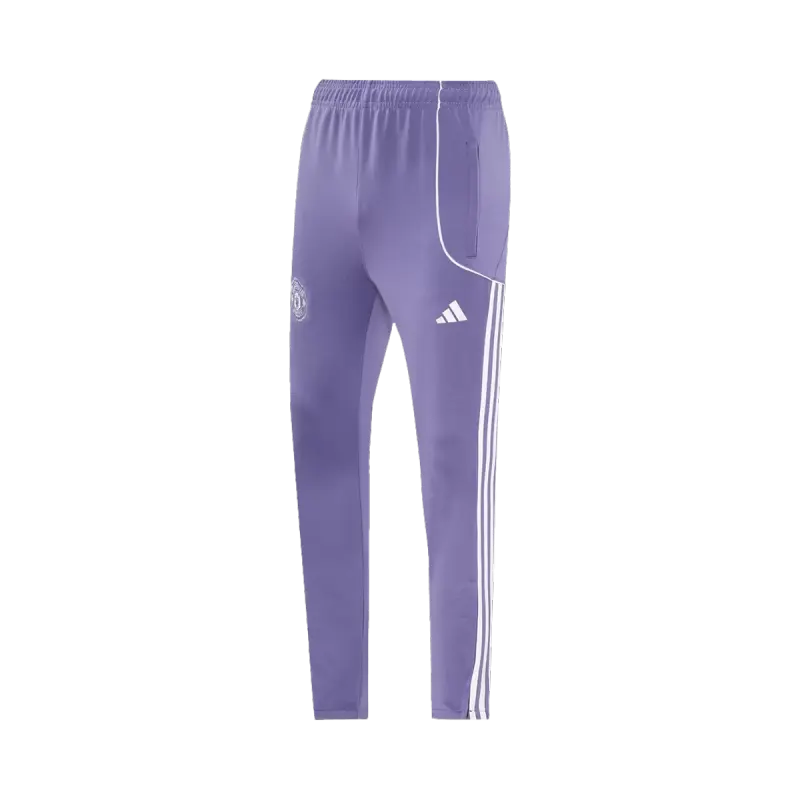 25-26 Manchester United Training Tracksuit Kit(Jacket+Pants) Purple