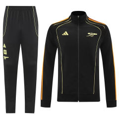 25-26 Arsenal Training Tracksuit Kit(Jacket+Pants) Black