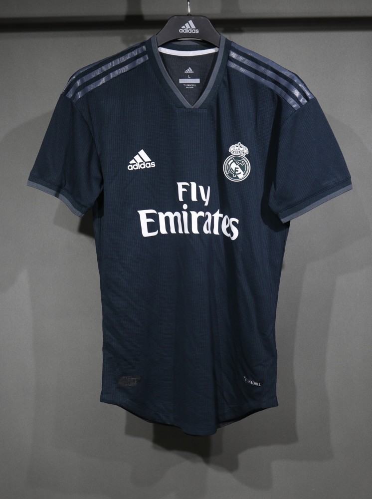 2018-19 Real Madrid Away Retro Jersey Player Edition