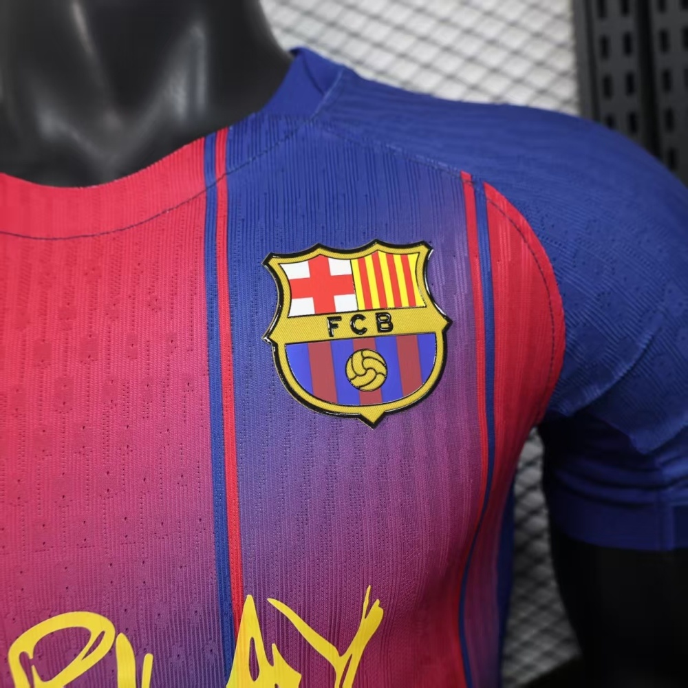25-26 Barcelona Special Player Version Soccer Jersey