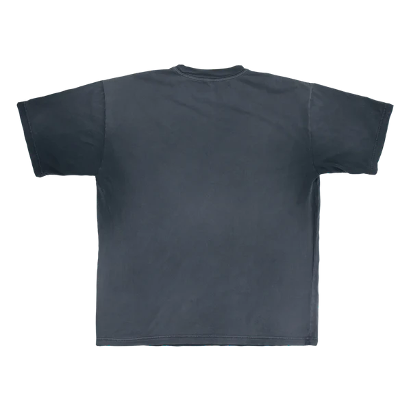 Travis Scott x FC Barcelona Washed Spray Logo T-Shirt 'Black'