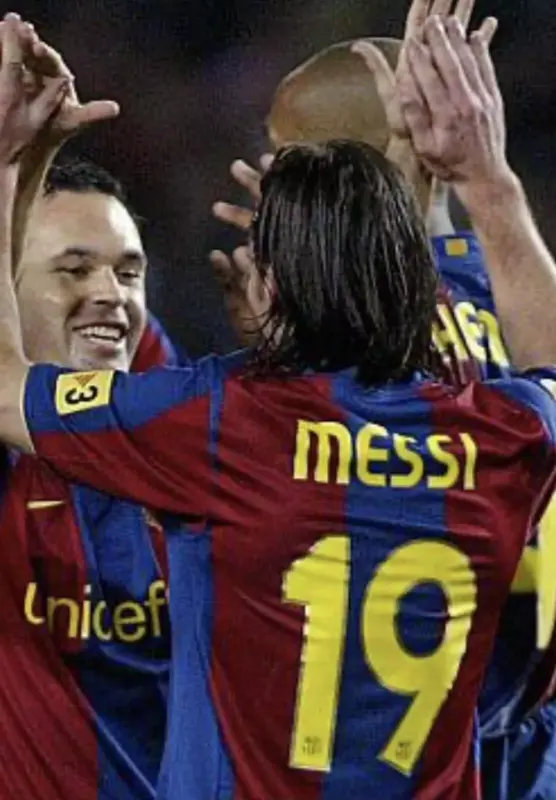 Barcelona MESSI #19 name print and number 2007/08 home / Away