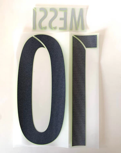 2016-17 Barcelona Third Name Set #10 MESSI