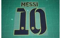 Barcelona 14/15 #10 MESSI Awaykit / 3rd Awaykit Nameset Printing