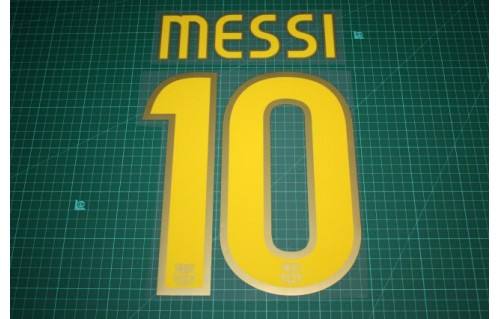 Barcelona 08/09 #10 MESSI Homekit / 3rd Awaykit Nameset Printing