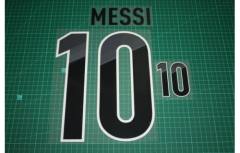 2012-13 Argentina Home Name Number Set #10