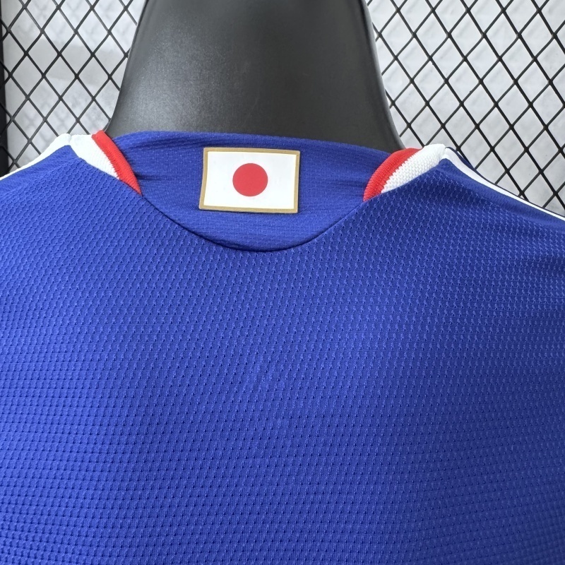 2026 Japan World Cup Home Soccer Jersey Player Edition Long Sleeve