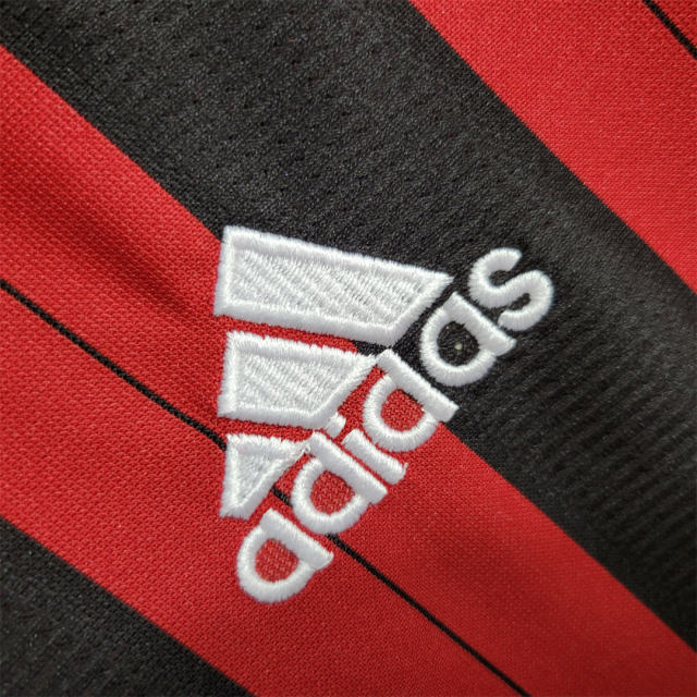 2013-14 AC Milan  Retro Jersey Home Long Sleeve