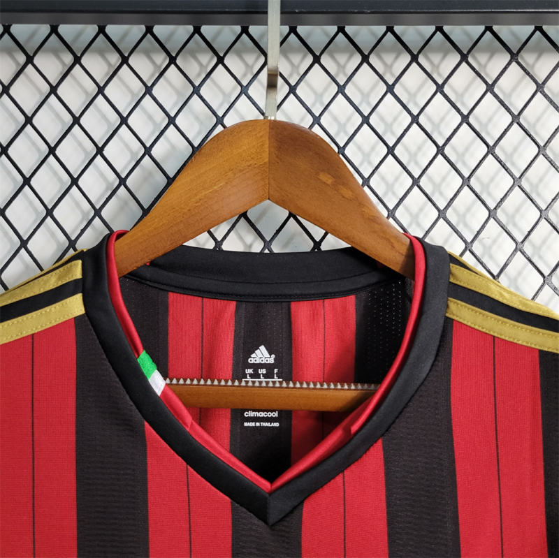2013-14 AC Milan  Retro Jersey Home Long Sleeve