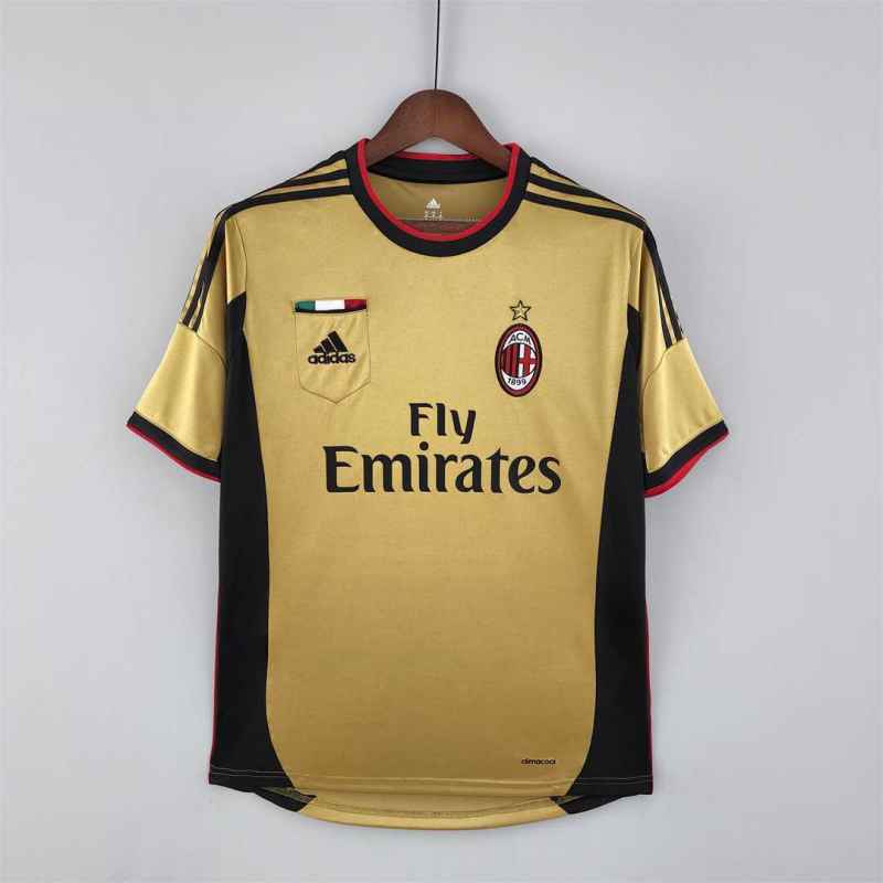 2013-14 AC Milan  Retro Jersey Soccer Third Away