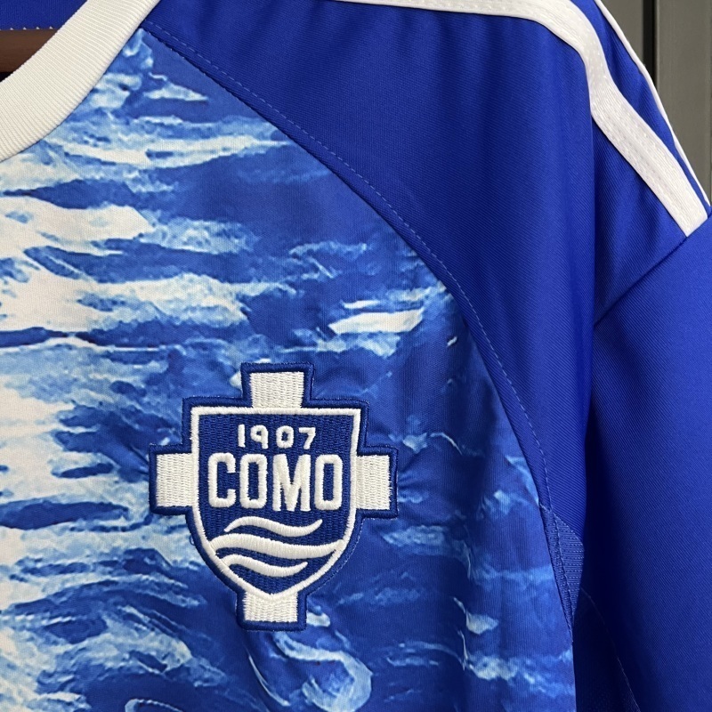 25-26 Como 1907 Home Soccer Jersey