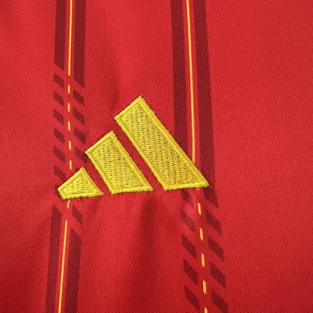 2026 Spain Home World Cup Soccer Kids Kit Jersey+Shorts