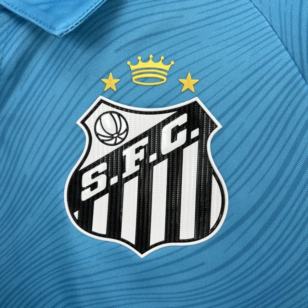 25-26 Santos FC Second Away Soccer Jersey with All Sponsors