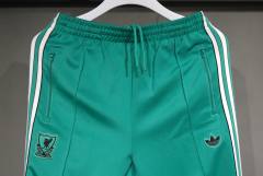 25-26 Liverpool FC Zipper Sweat Terrace Icons Track  Kit(Top+Pants) Green