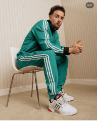 25-26 Liverpool FC Zipper Sweat Terrace Icons Track  Kit(Top+Pants) Green