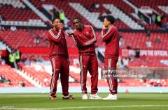 25-26 Arsenal Terrace Icons Track Training Tracksuit Kit(Jacket+Pants) Red