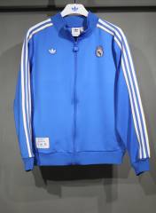 2025-26 Real Madrid Terrace Icons Track Training Jacket Set Blue