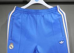 2025-26 Real Madrid Terrace Icons Track Training Jacket Set Blue