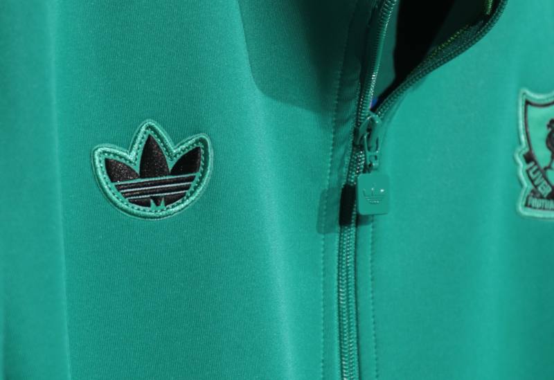 25-26 Liverpool FC Zipper Sweat Terrace Icons Track  Kit(Top+Pants) Green