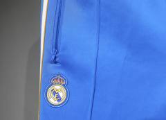 2025-26 Real Madrid Terrace Icons Track Training Jacket Set Blue