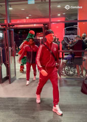 25-26 Arsenal Terrace Icons Track Training Tracksuit Kit(Jacket+Pants) Red