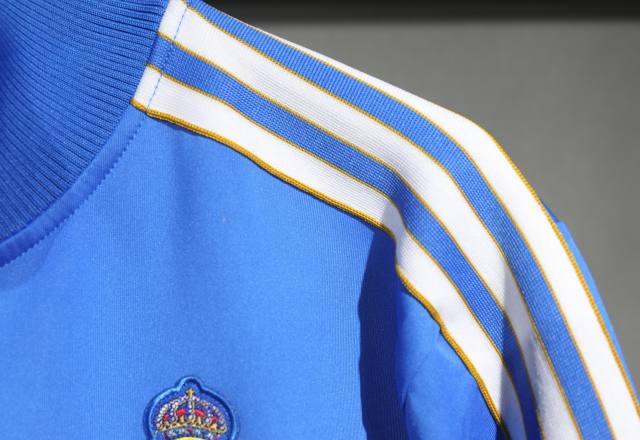 2025-26 Real Madrid Terrace Icons Track Training Jacket Set Blue