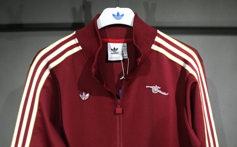 25-26 Arsenal Terrace Icons Track Training Tracksuit Kit(Jacket+Pants) Red