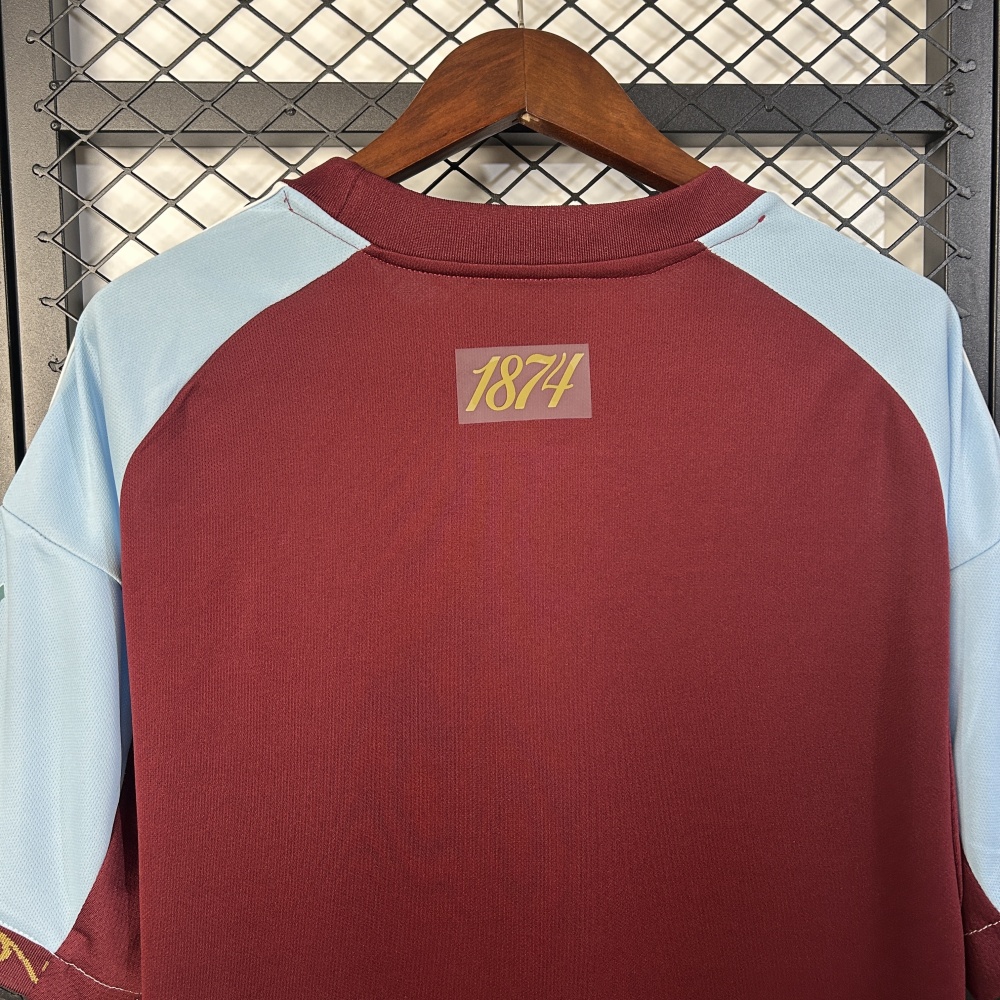 25-26 Aston Villa Home Soccer Jersey
