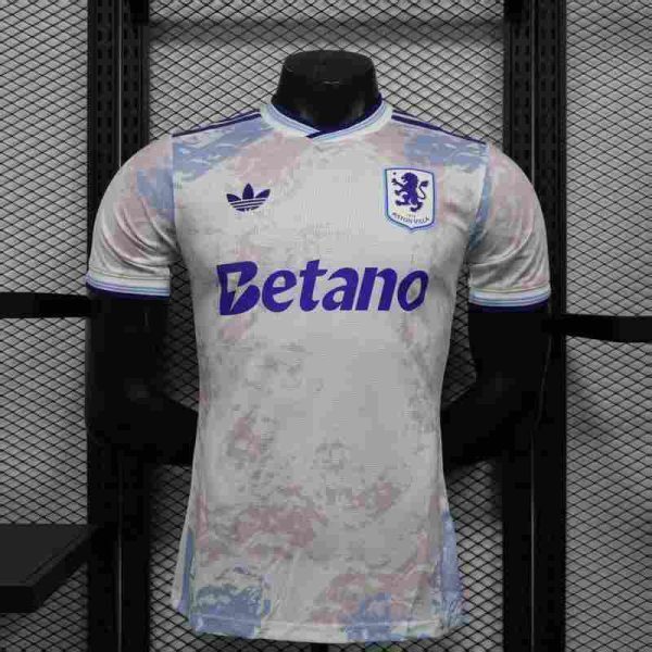25-26 Aston Villa Away Soccer Jersey Player Version