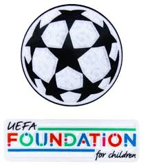 2024-25 Champions League UCL STARBALL & UEFA FOUNDATION Official Player Issue Size Badge Patch Set