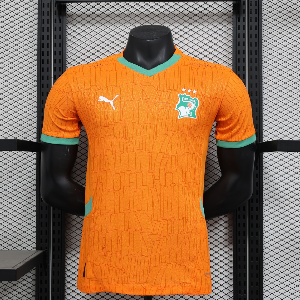 24-25 Ivory Coast Home Player Edition Soccer Jersey