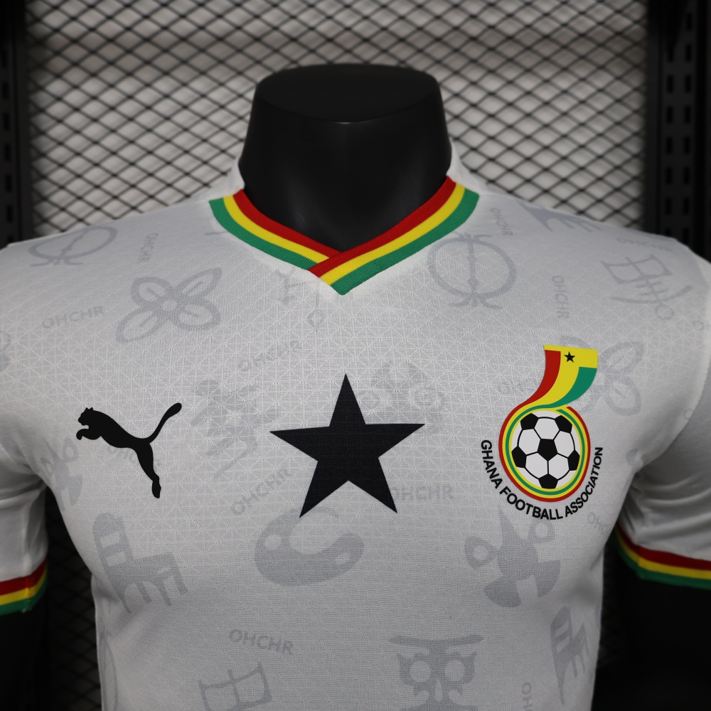 2026 Ghana Home World Cup Soccer Jersey